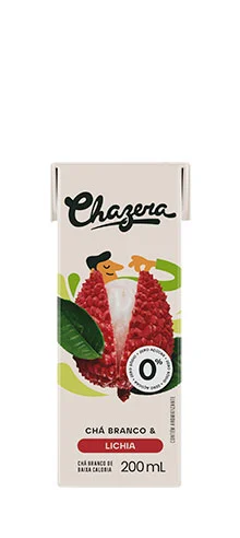 Chazera Chá Branco Lichia 200ml