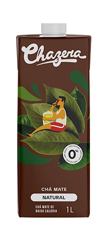 Chazera Chá Mate Natural 1 litro