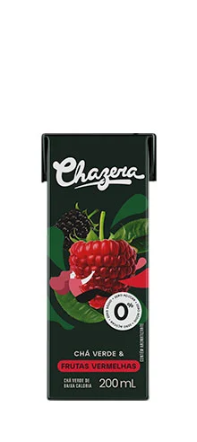 Chazera Chá Verde Frutas Vermelhas 200ml