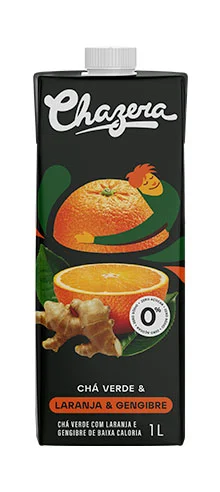 Chazera Chá Verde Laranja e Gengibre 1 litro