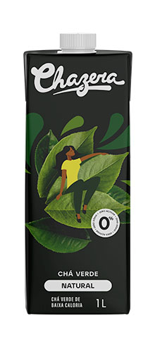 Chazera Chá Verde Natural 1 litro