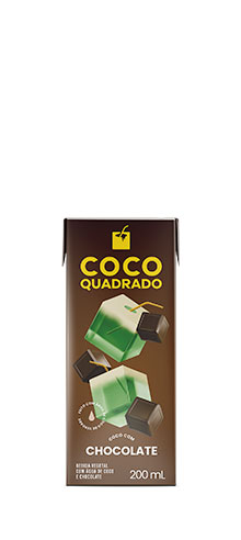 Coco Quadrado Chocolate 200ml