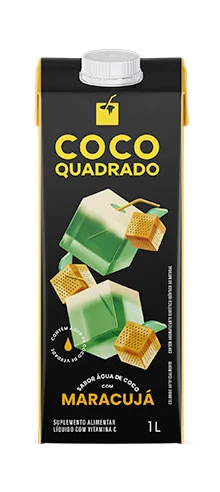 Coco Quadrado Maracujá 1litro