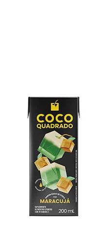 Coco Quadrado Maracujá 200ml