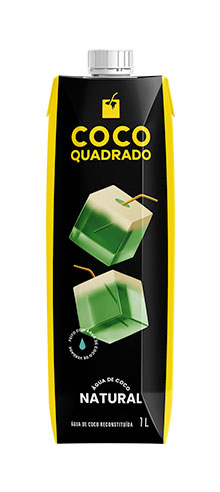Coco Quadrado Tradicional 1litro