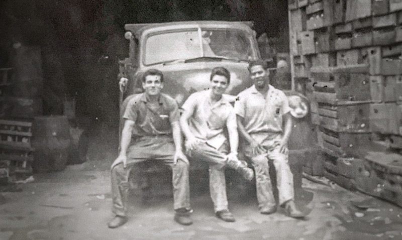 Fotos dos fundadores da Multbev
